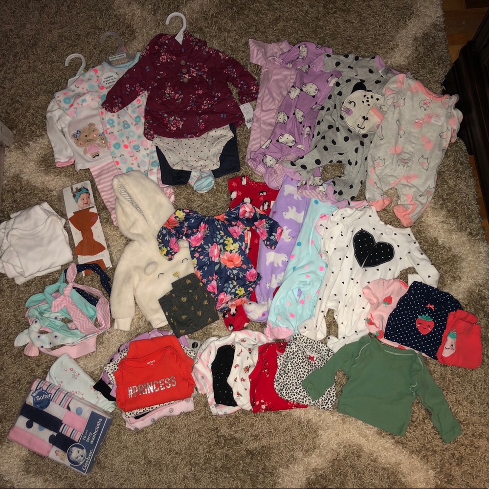 Newborn girl clothes
